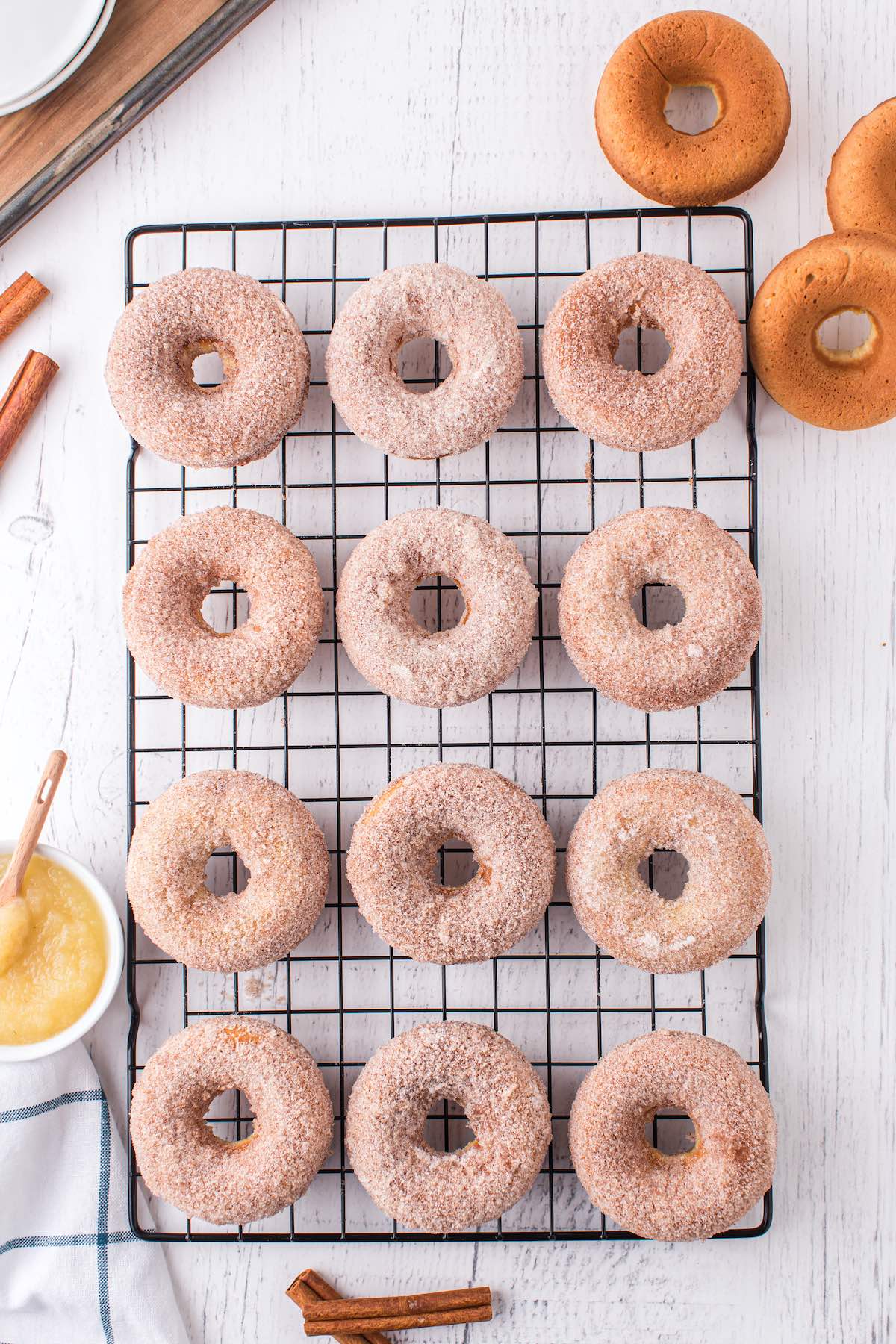 Baked Donuts (Cinnamon Sugar)