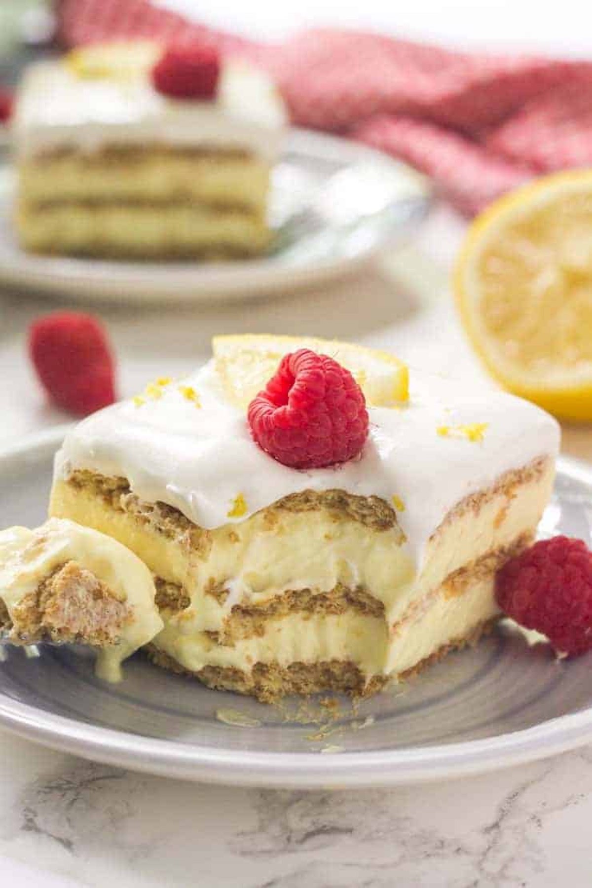 lemon icebox cake