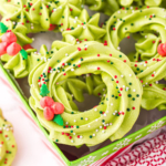Meringue Wreath Cookies