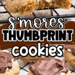 S'mores Thumbprint Cookies