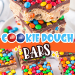 Monster Cookie Dough Bars